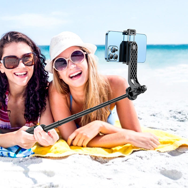 Hoco K21 Bluetooth Selfie Stick For Tripods Foldable Structure 1 37m